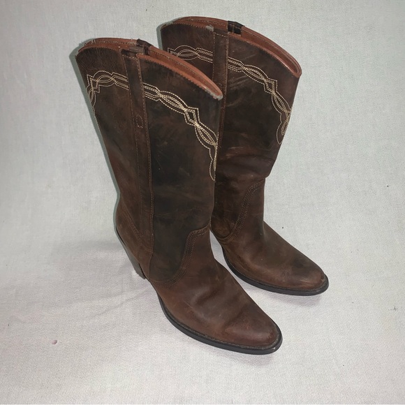 Calling all Cowgirls! Cowgirl boots with heels! - Picture 2 of 12